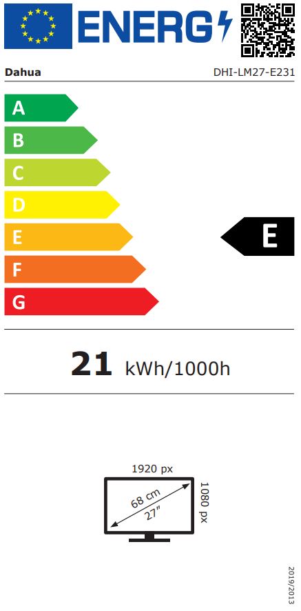 Étiquette énergétique