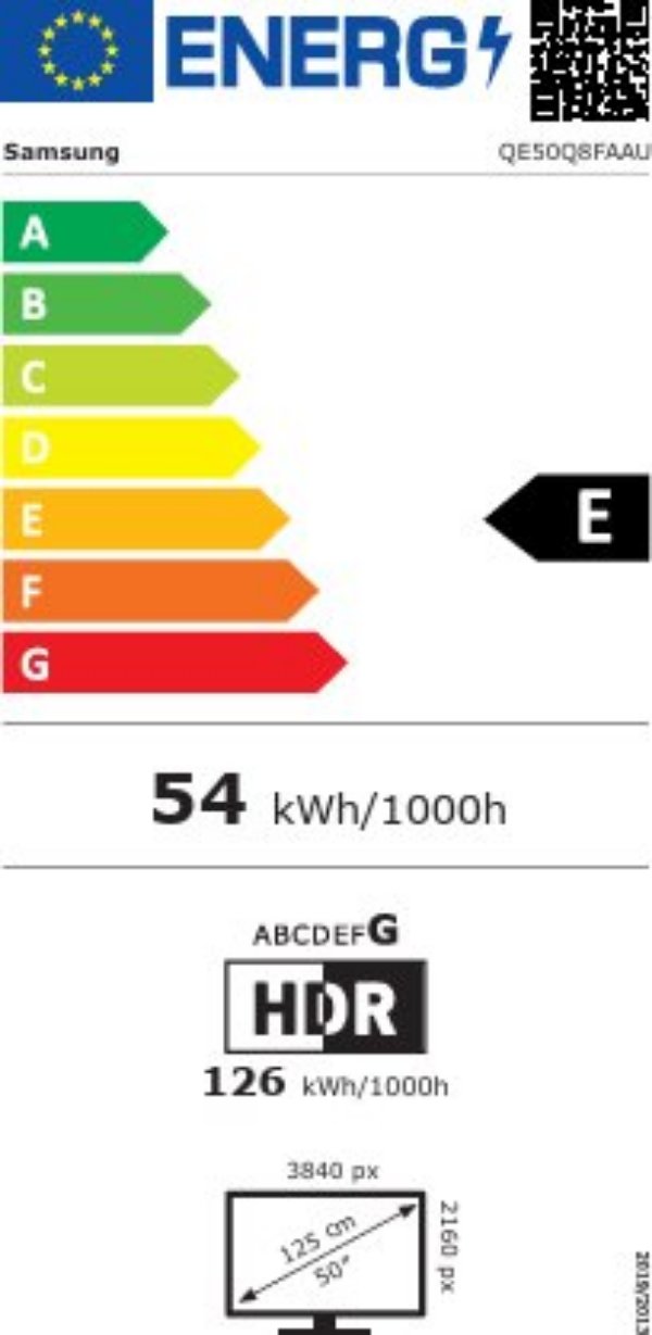 Energy label