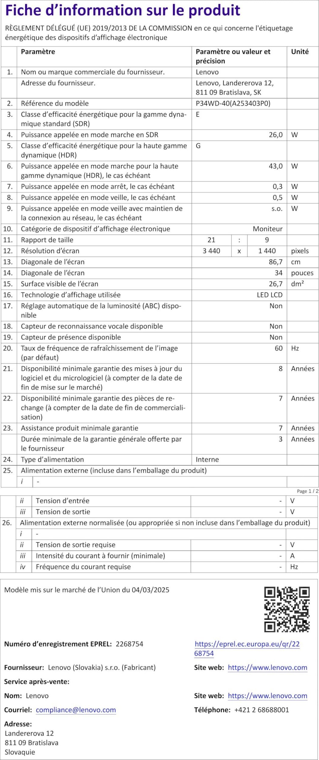 Ficha de producto