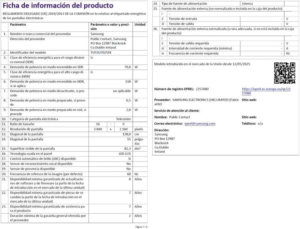 Ficha de producto