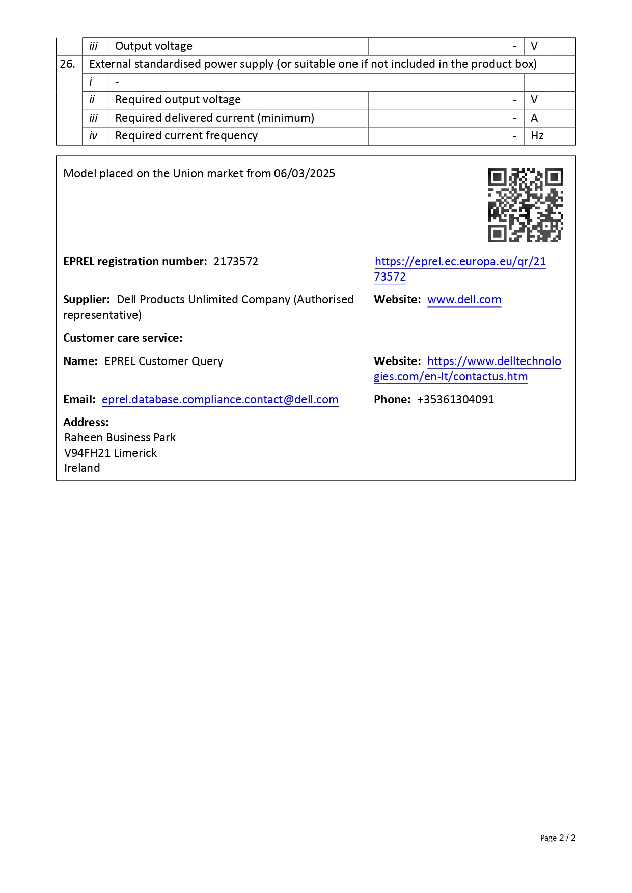 Ficha de producto