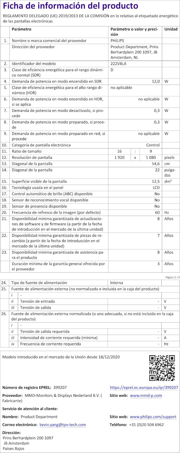 Scheda prodotto