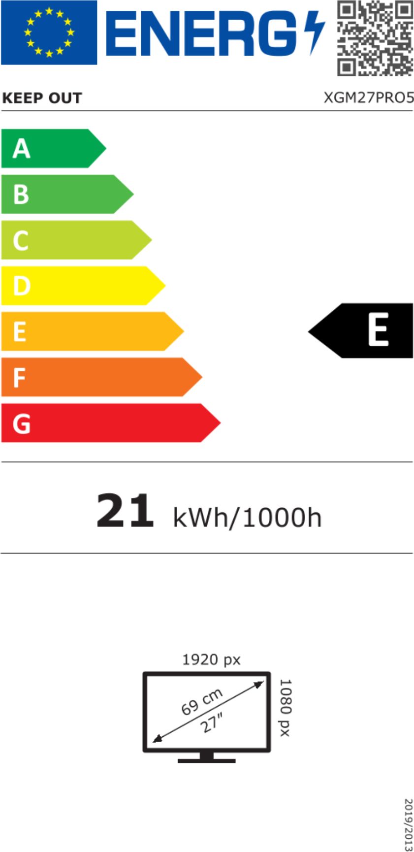 Étiquette énergétique