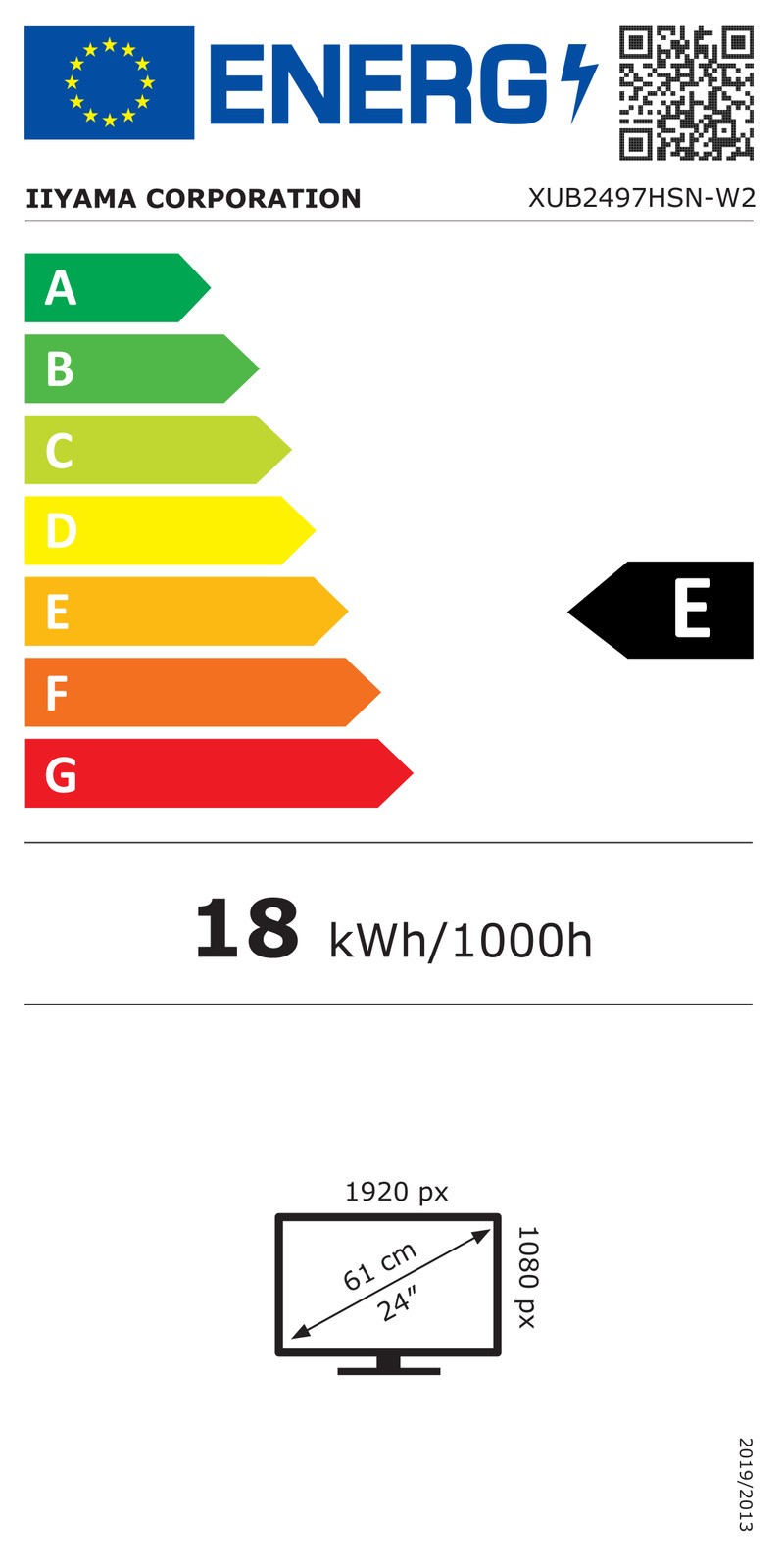 Étiquette énergétique