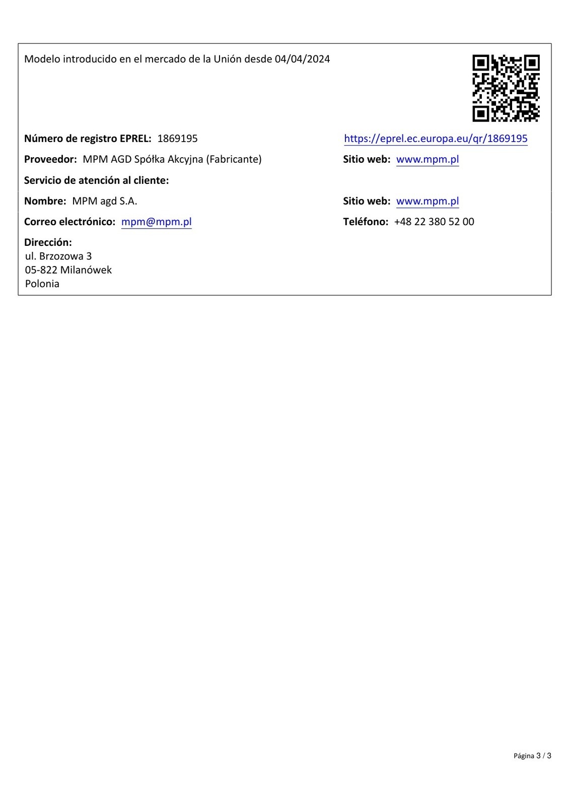 Fiche produit