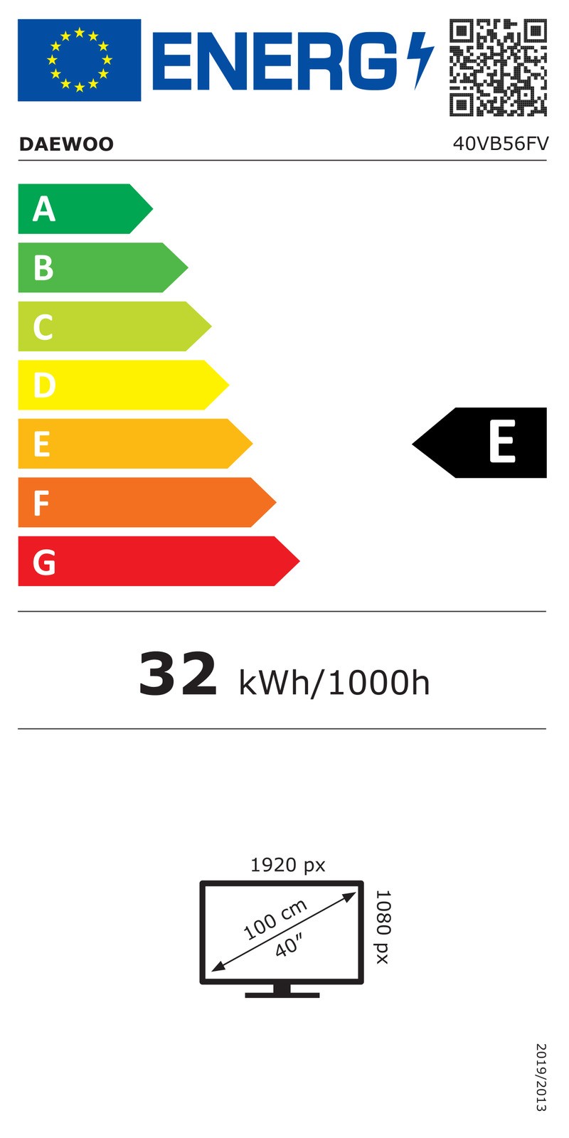 Étiquette énergétique